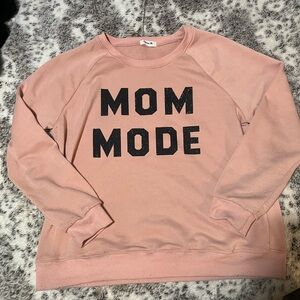 Pink 'Mom Mode' Women's Sweater